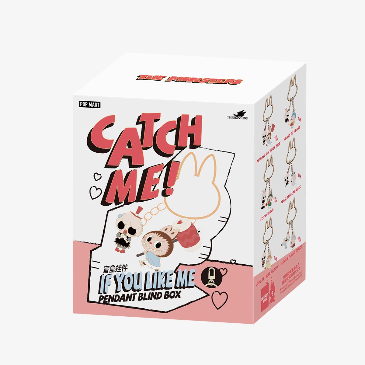 THE MONSTERS Catch Me If You Like Me Series-Colgante Caja Sorpresa