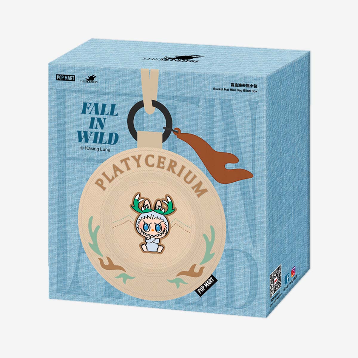 Labubu Mini Bolsa de Sombrero Caja Sorpresa – Fall In Wild Serie - 1pza