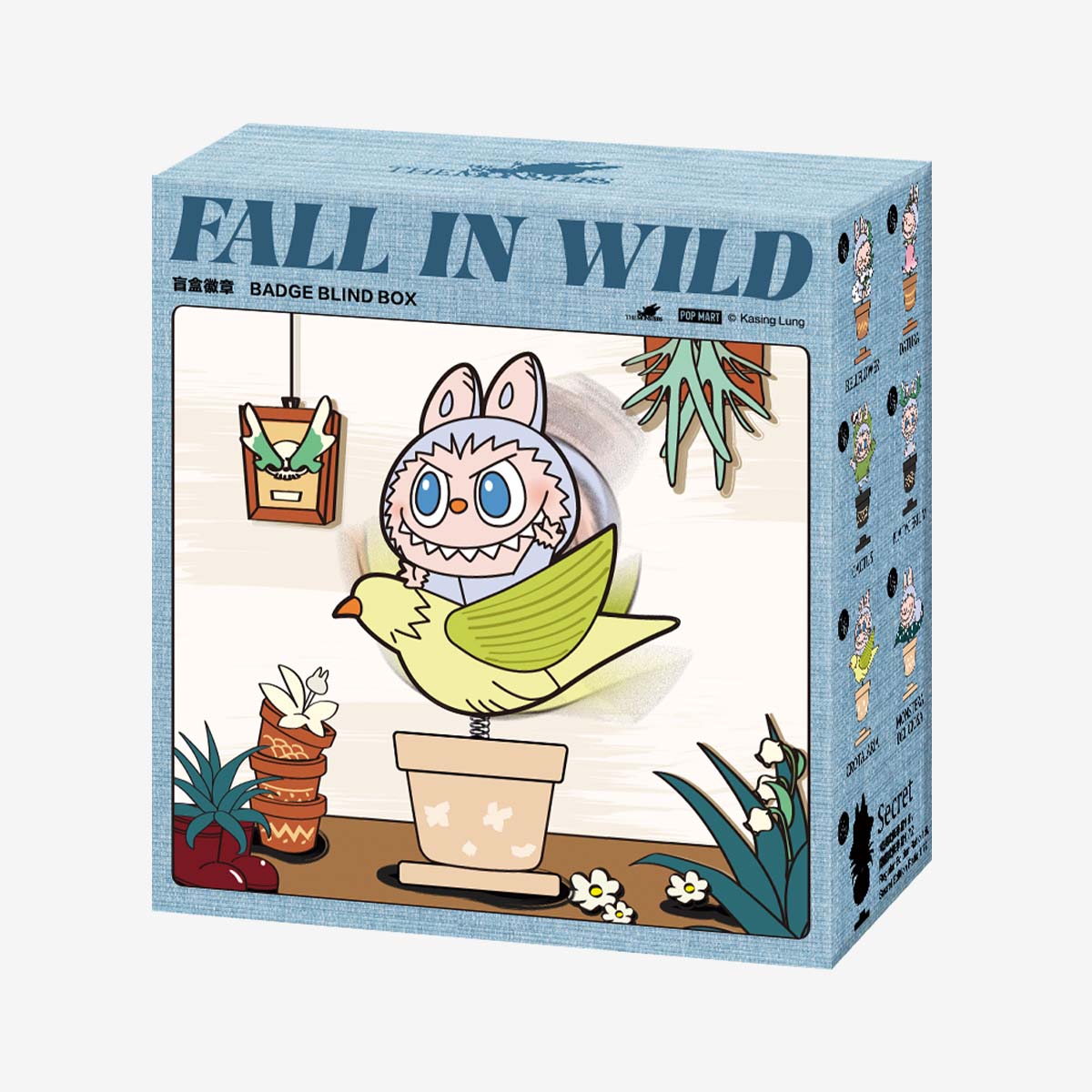 Labubu Badge Caja Sorpresa – Serie Fall In Wild - 1pza