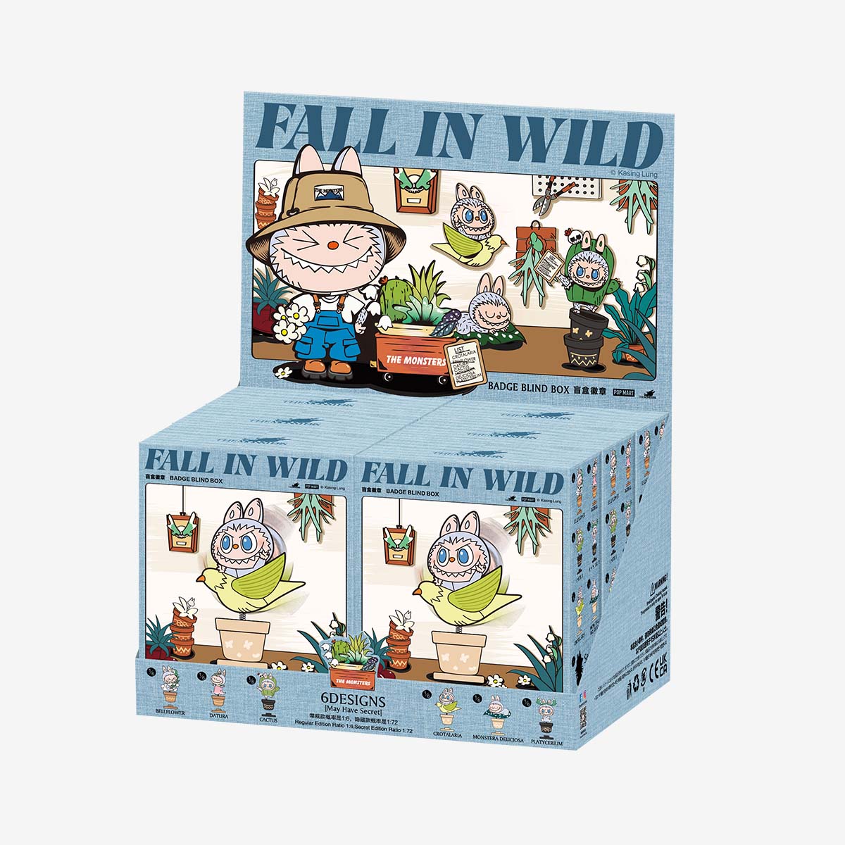 Labubu Badge Caja Sorpresa – Serie Fall In Wild