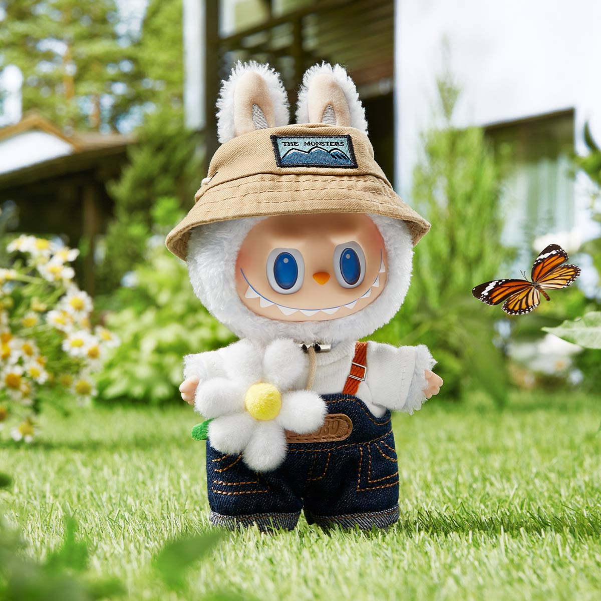 THE MONSTERS FALL IN WILD SERIES-Colgante Muñeco de Peluche de Vinilo