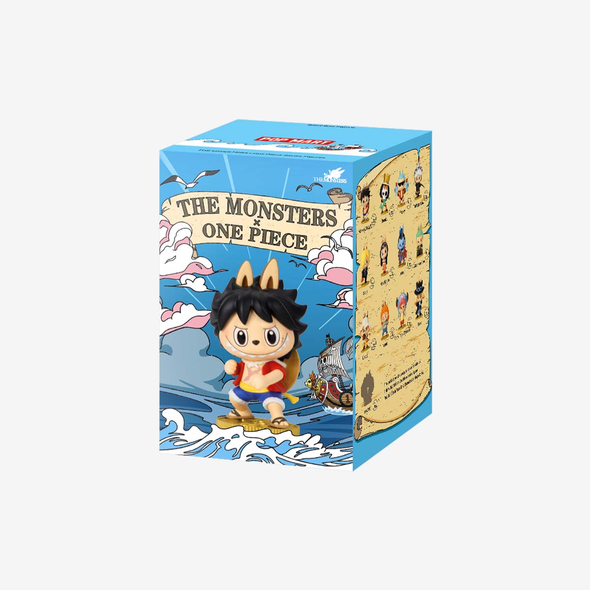 Figuras Labubu x One Piece Caja Sorpresa – Edición Secreta - 1pza